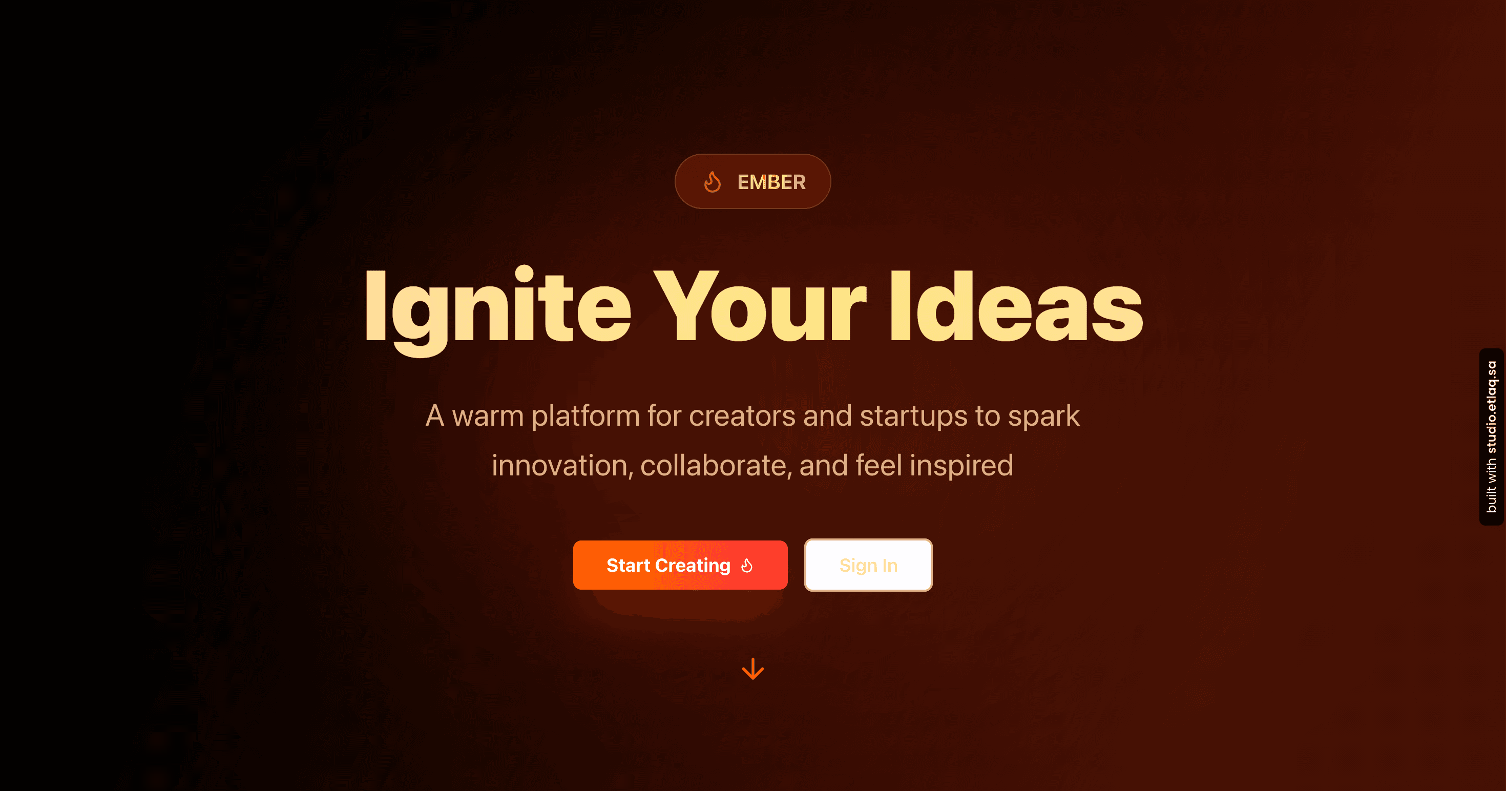 Ignite Your Ideas project screenshot